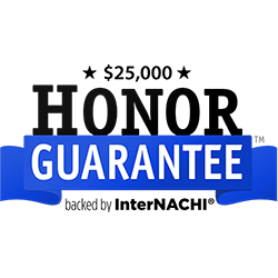  InterNACHI® $25,000 Honor Guarantee